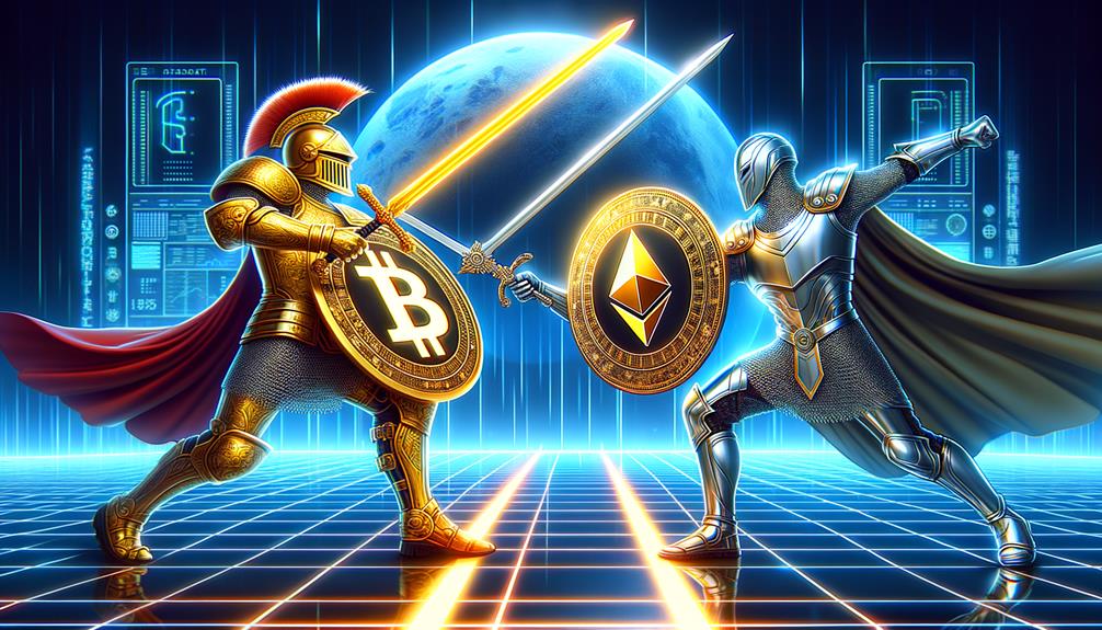 cryptocurrency dominance battle intensifies